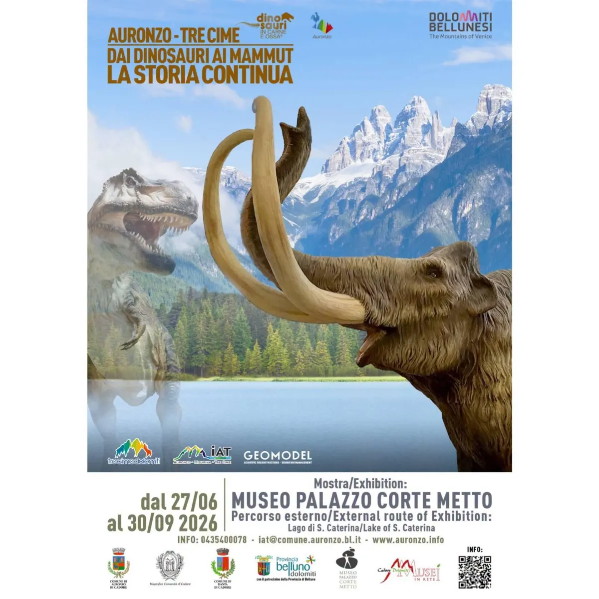 Auronzo Tre Cime. Dai dinosauri ai mammut