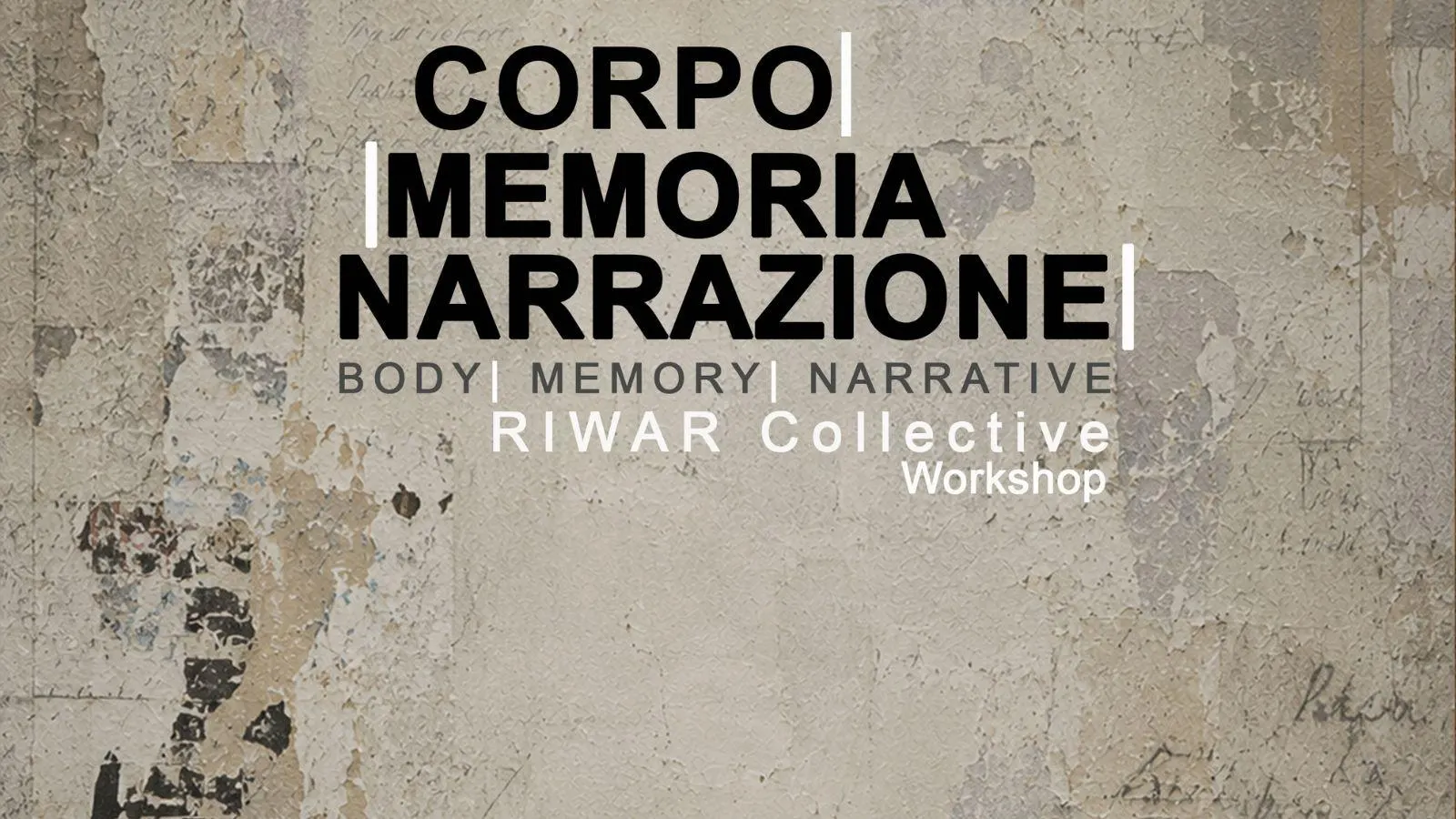 Corpo | Memoria | Narrazione