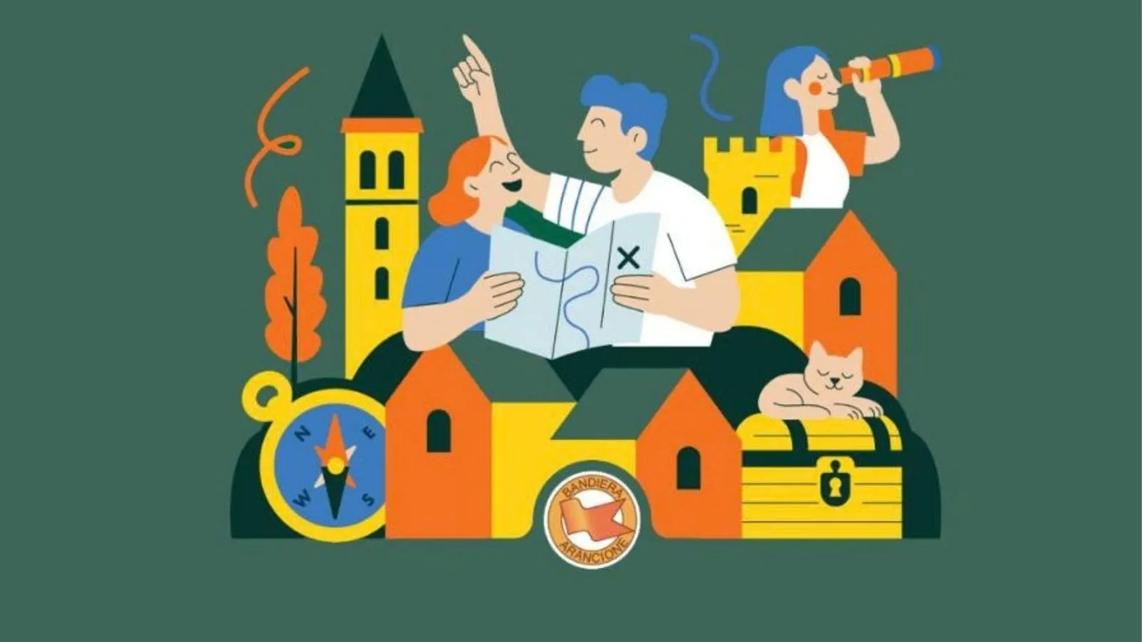 Caccia ai tesori arancioni