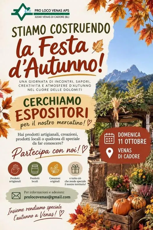 Festa d'autunno a Venas
