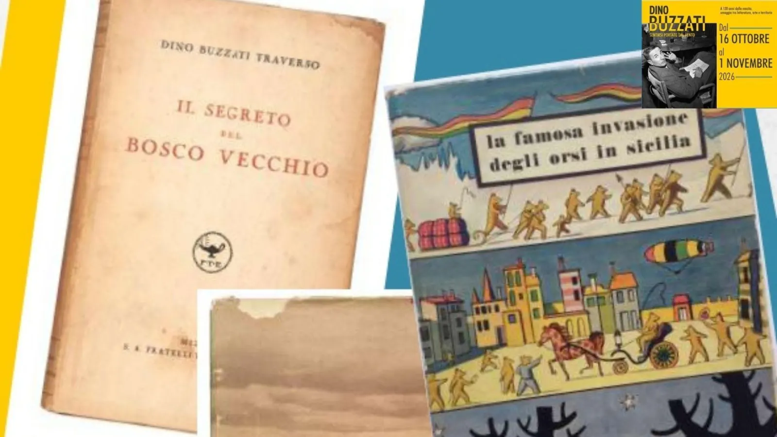 I libri di Dino Buzzati: edizioni ed editori