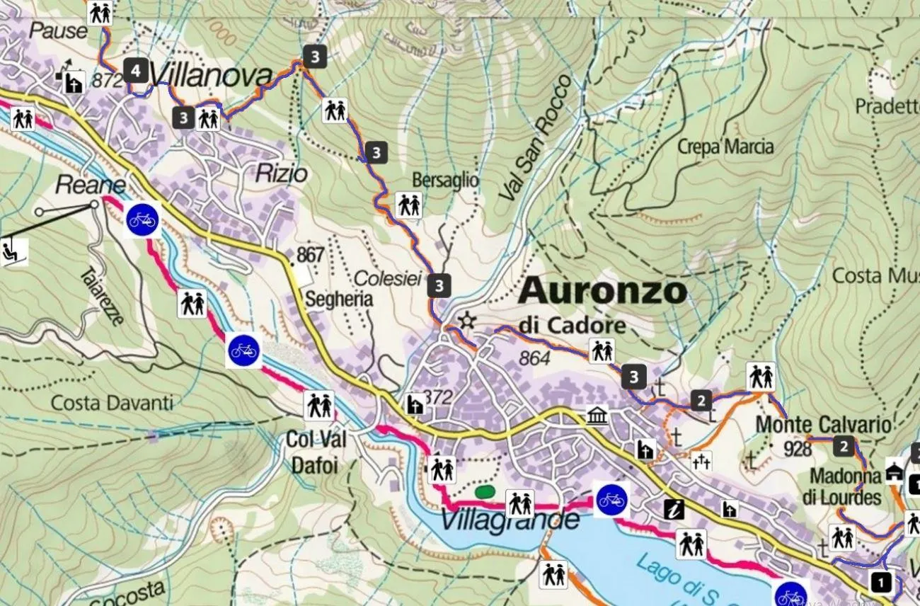 Passeggiata sul "Truoi del saroio" (Sentiero del Sole)