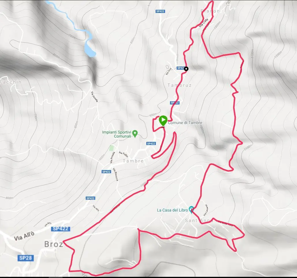 Mtb Giro del Fagheron – tabelle colore viola