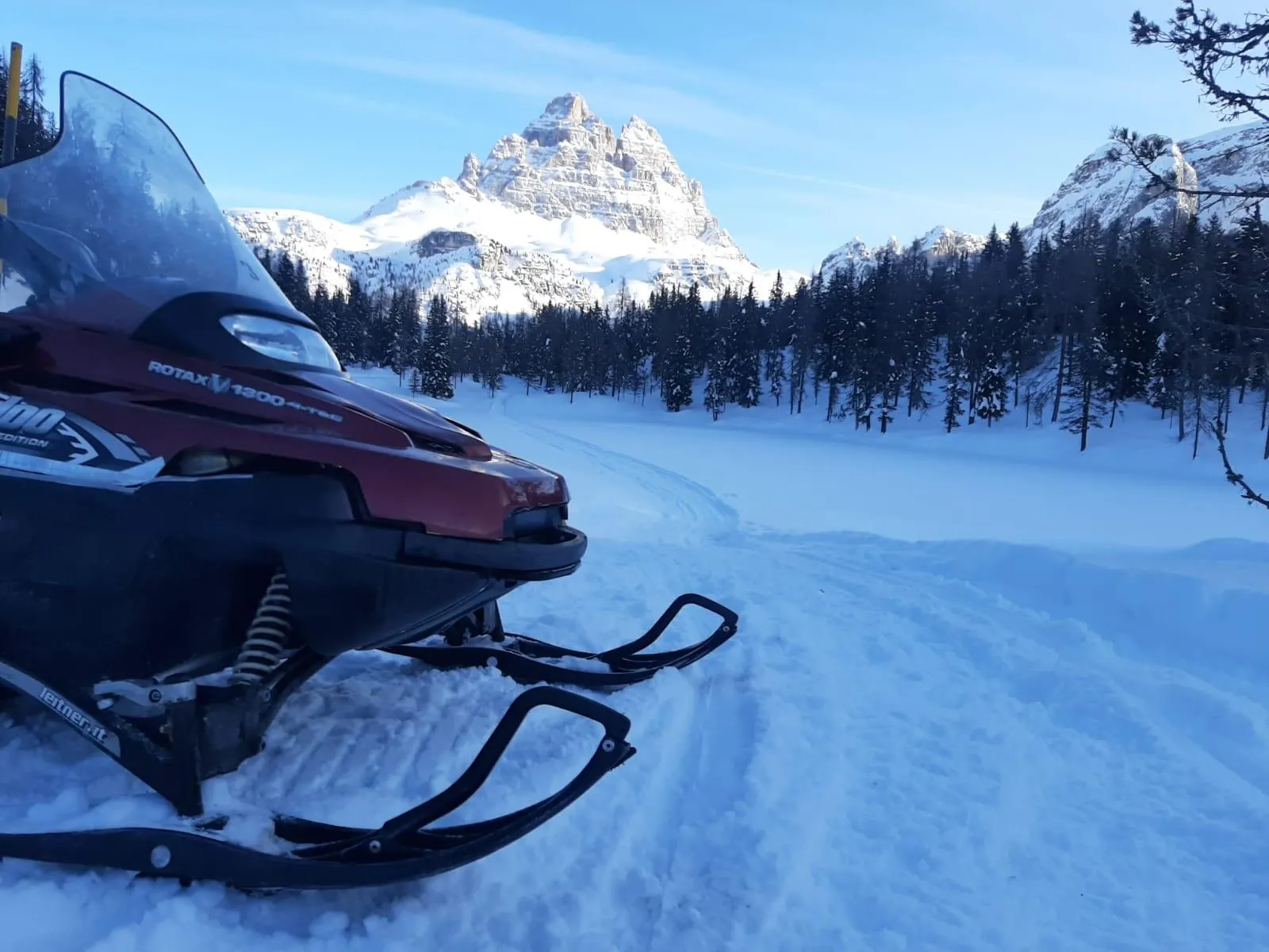 Servizio motoslitte per le Tre Cime - 2