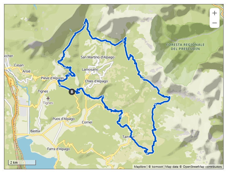 Bike tour Alpago Alto - 2
