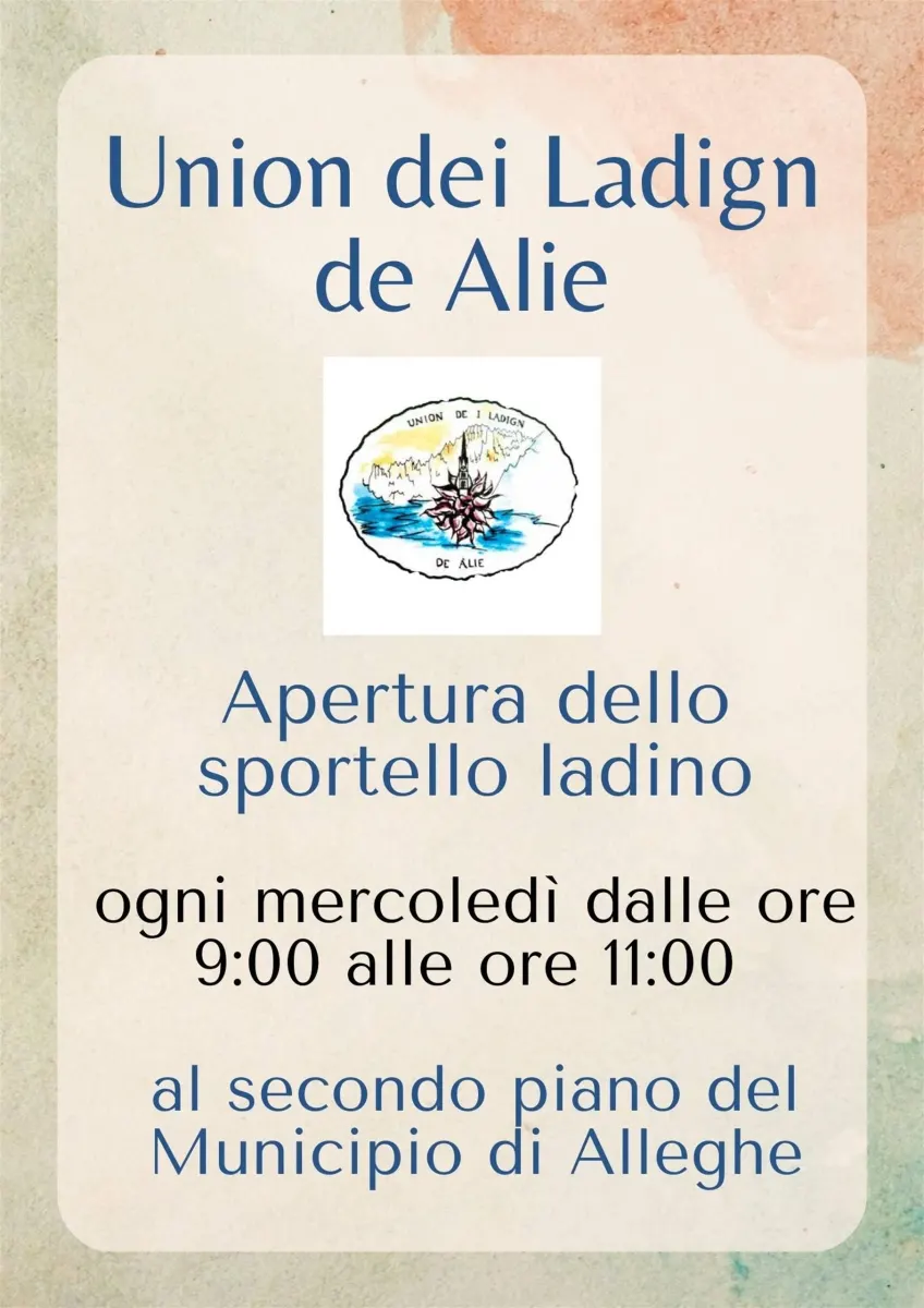 Sportello Ladino "I Ladign de Alie"