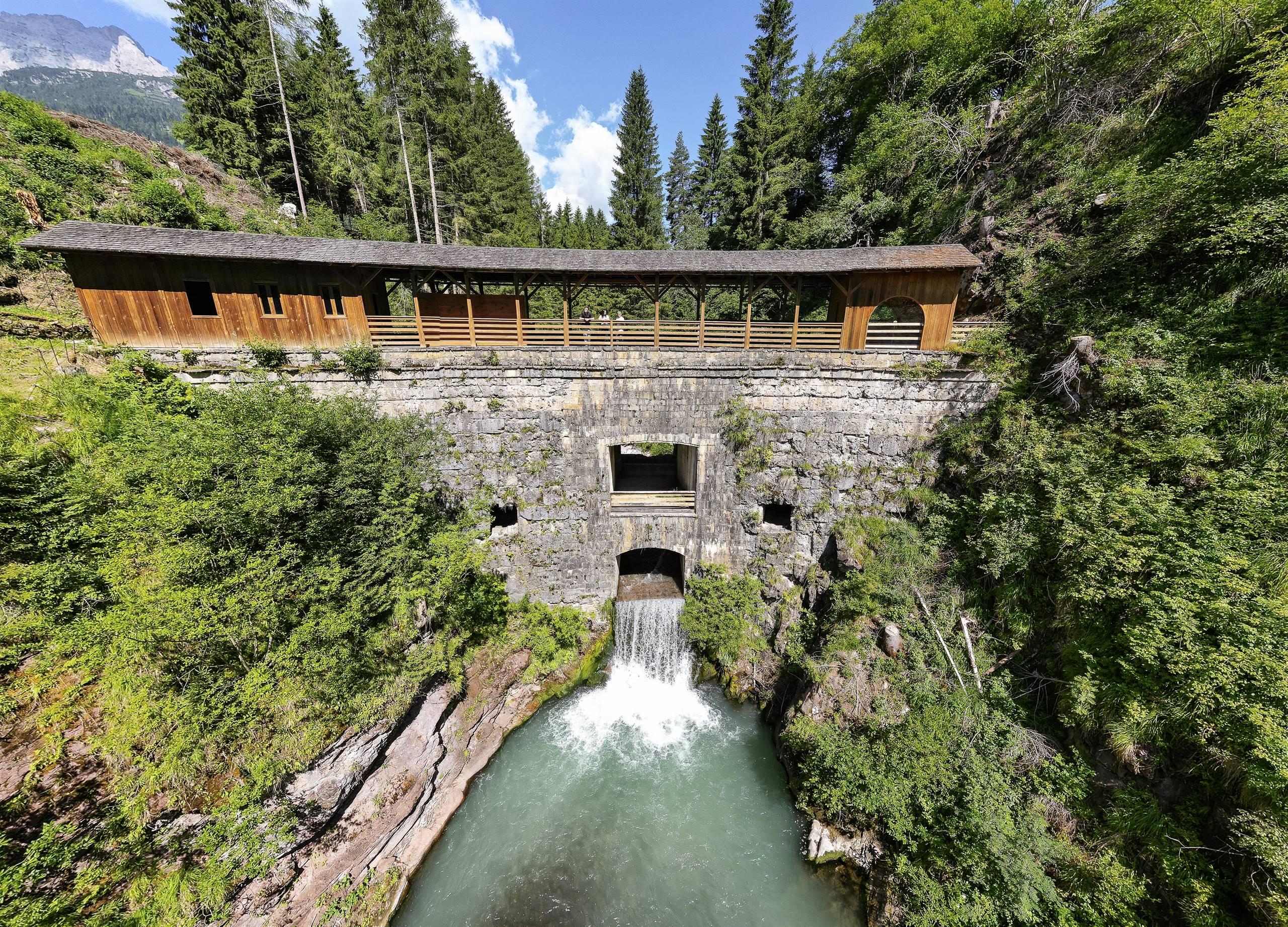 La Stua sul torrente Padola