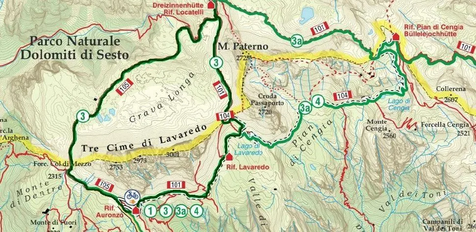 Giro delle Tre Cime